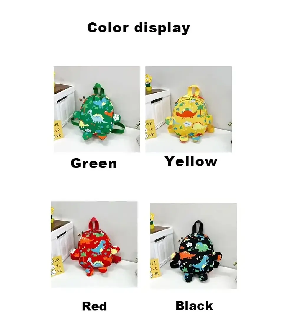 Kids Dinosaur Backpack  Cartoon School Bag 14