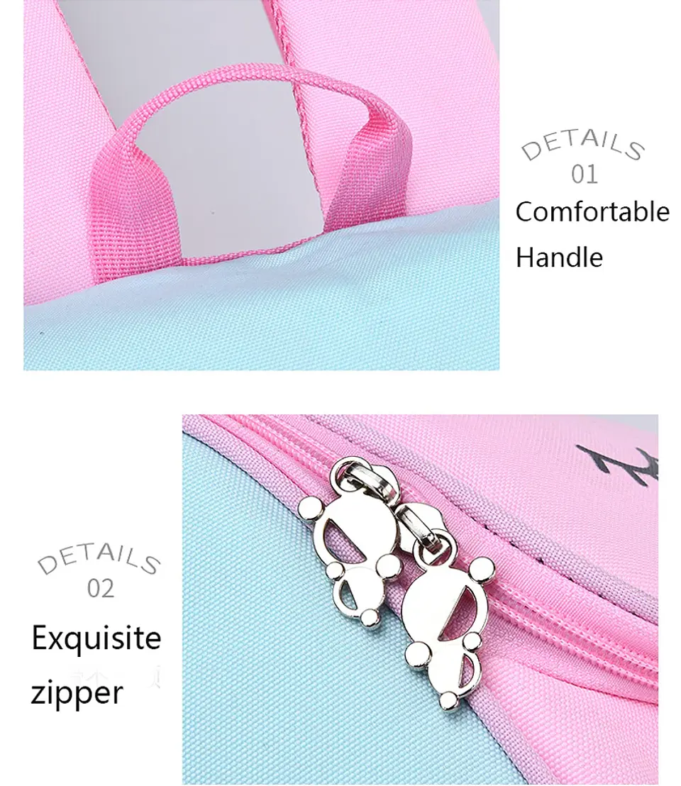 Unicorn Girls Backpack  Waterproof School Bag 21