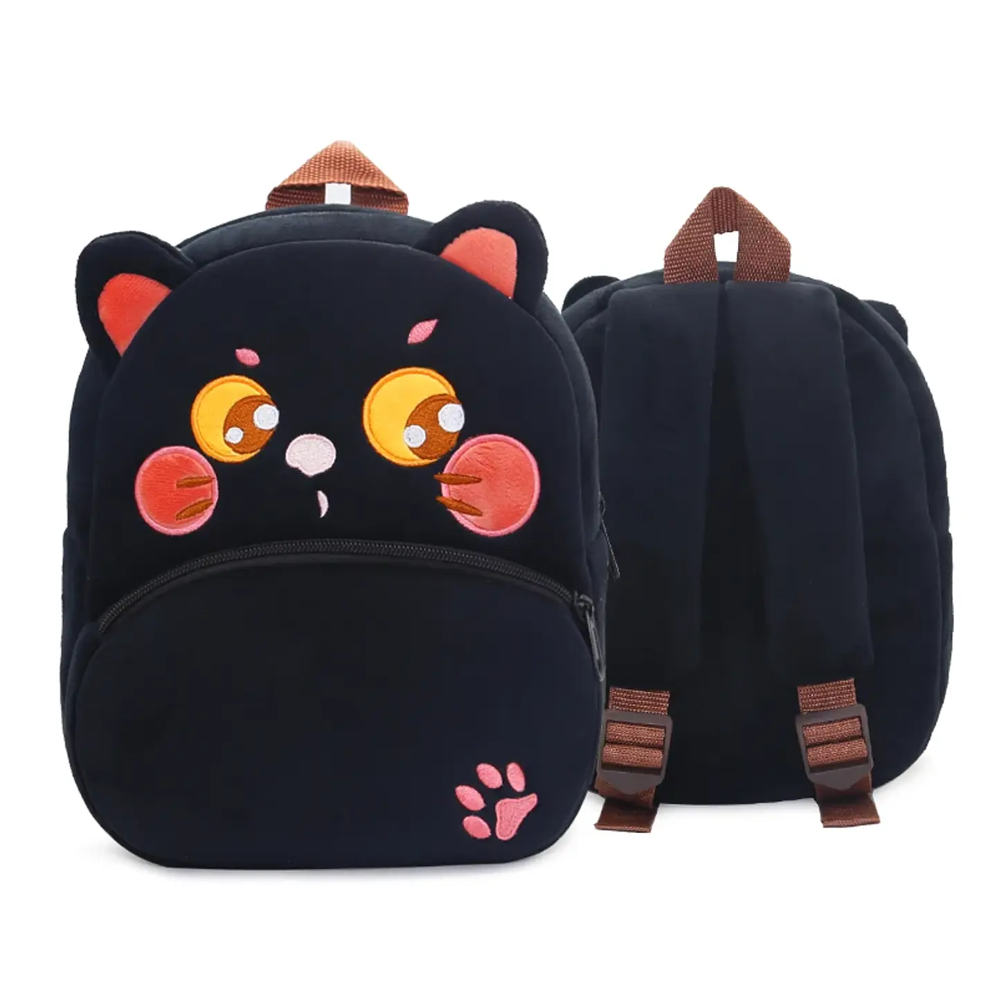 Kids Animal Plush Backpack  Cartoon School Bag 15