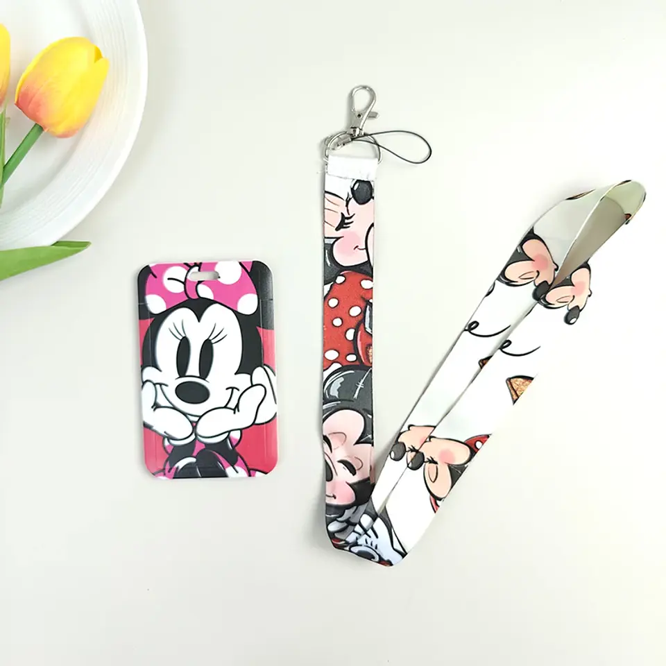 Student Card Holder  Cartoon ID Badge Case 22