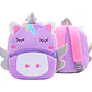 Kids Animal Plush Backpack  Cartoon School Bag - thumbnail 20