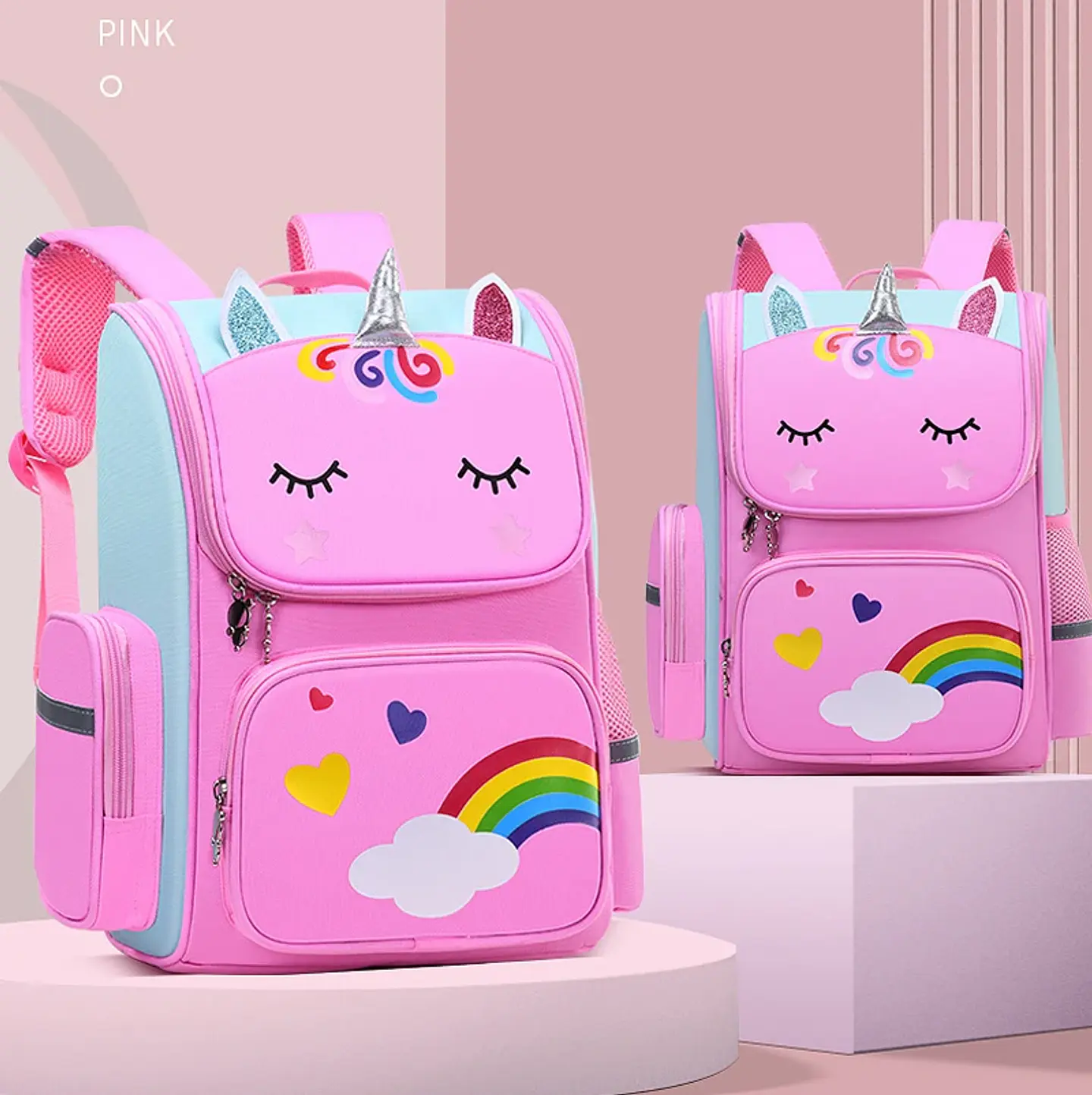 Unicorn Girls Backpack  Waterproof School Bag 24