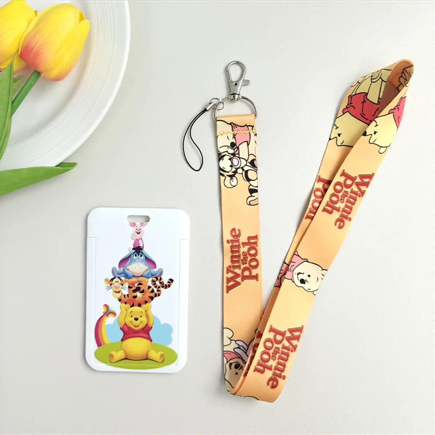 Student Card Holder  Cartoon ID Badge Case 25
