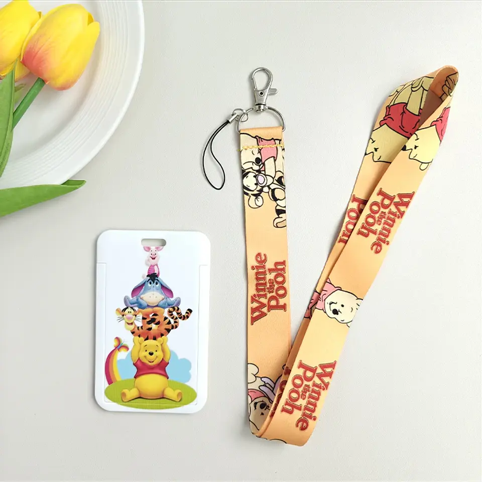 Student Card Holder  Cartoon ID Badge Case 25