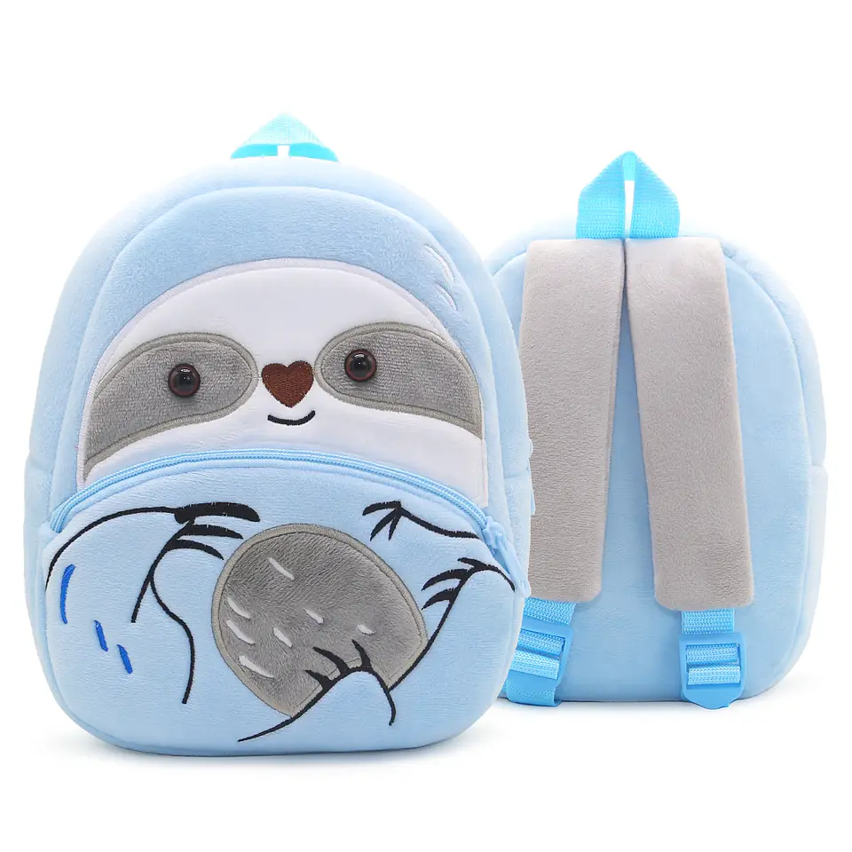 Kids Animal Plush Backpack  Cartoon School Bag 25