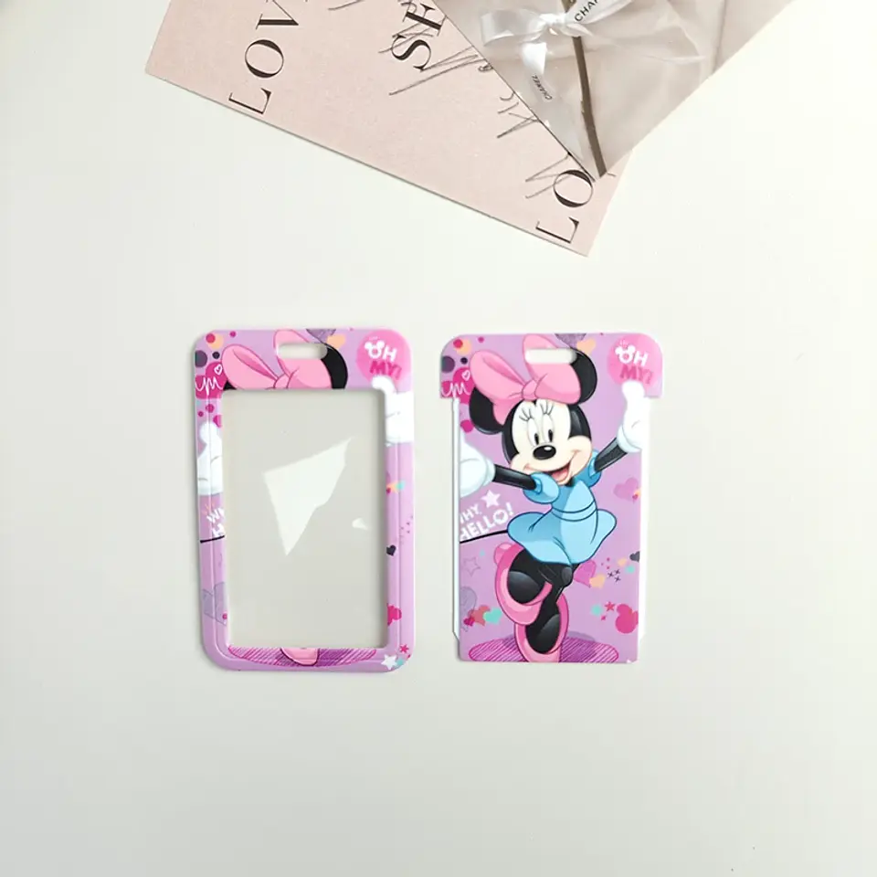 Student Card Holder  Cartoon ID Badge Case 30