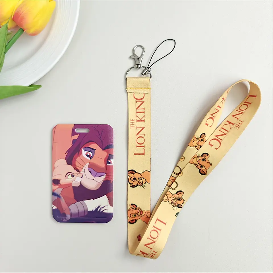 Student Card Holder  Cartoon ID Badge Case 32