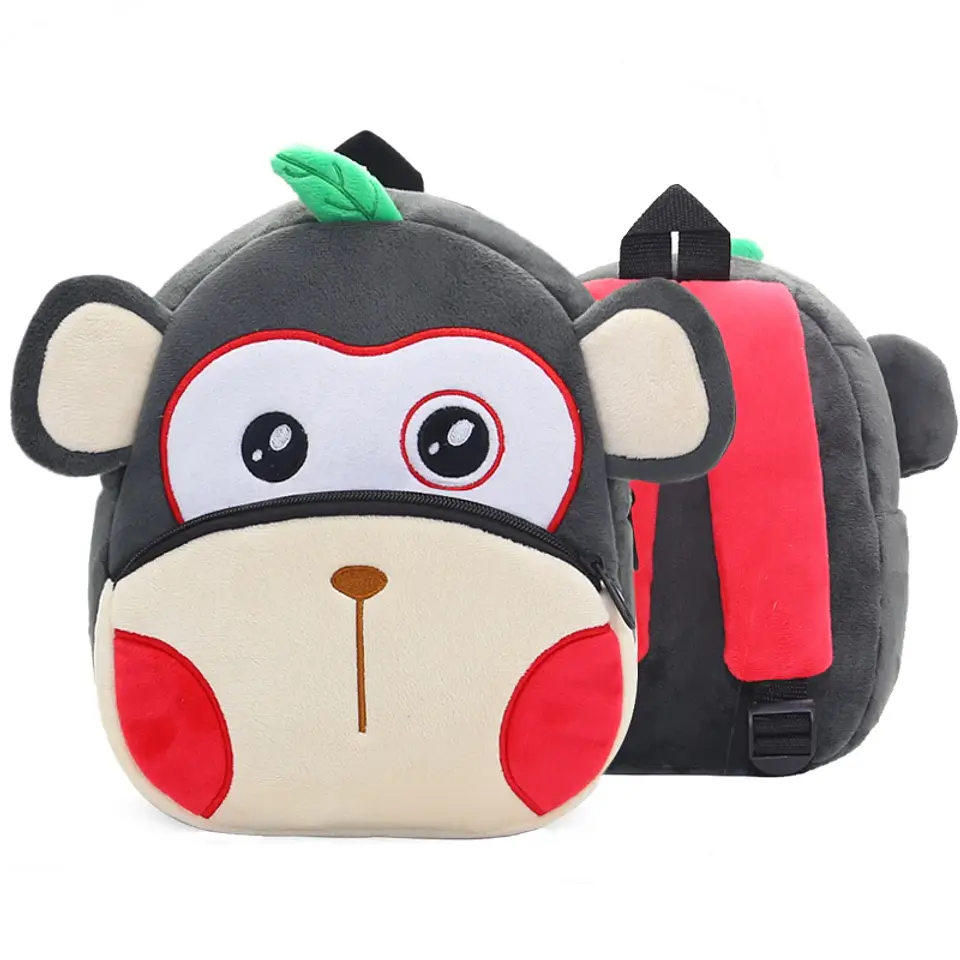 Kids Animal Plush Backpack  Cartoon School Bag 29