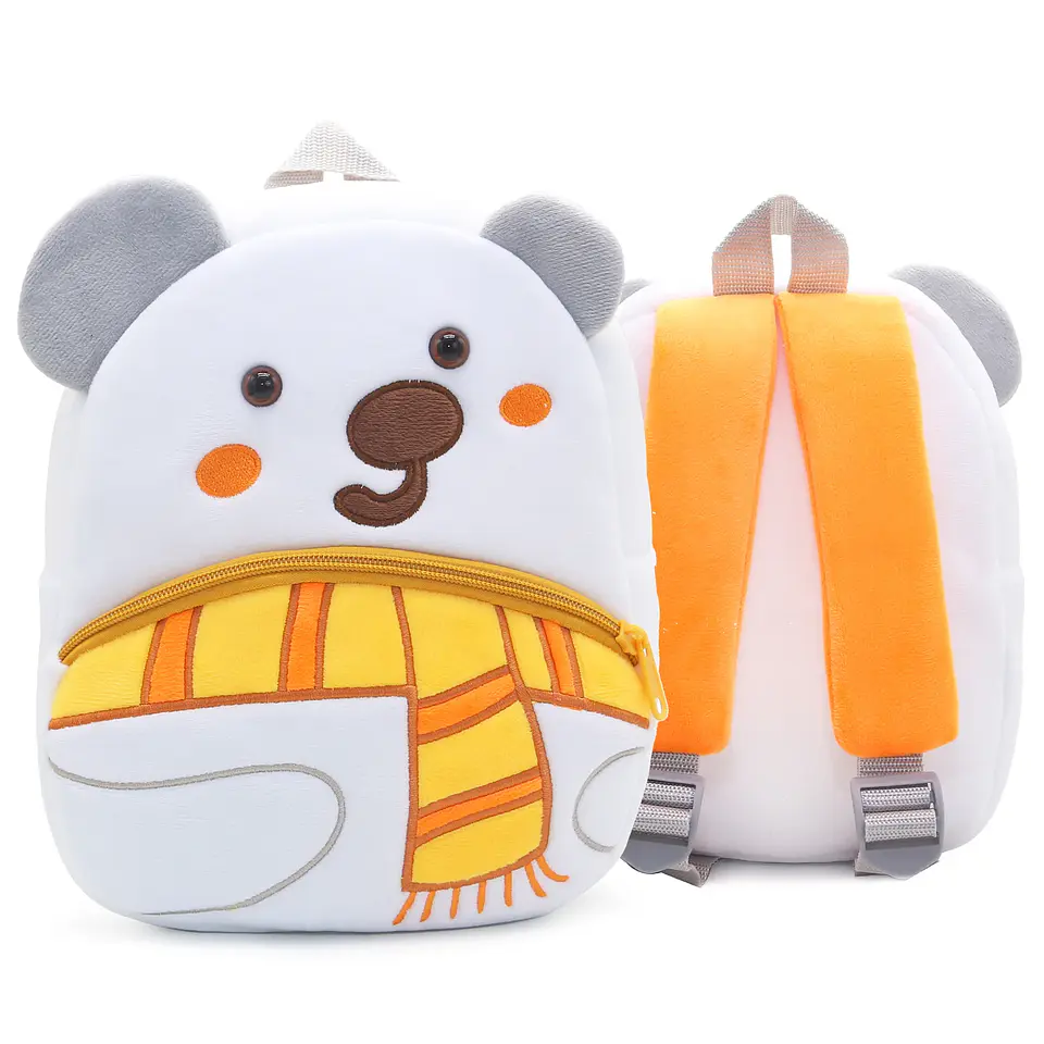 Kids Animal Plush Backpack  Cartoon School Bag 30
