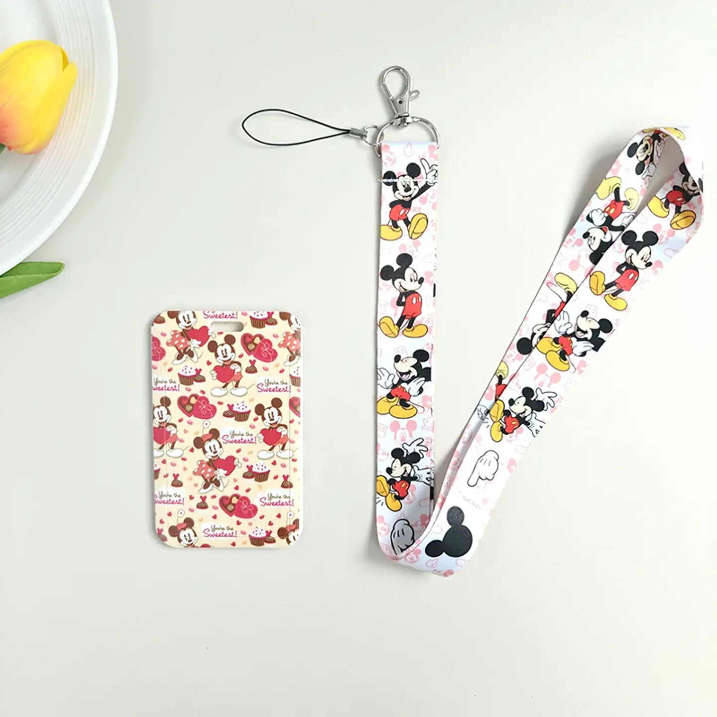 Student Card Holder  Cartoon ID Badge Case 33