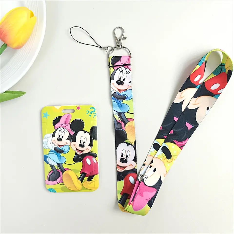 Student Card Holder  Cartoon ID Badge Case 34
