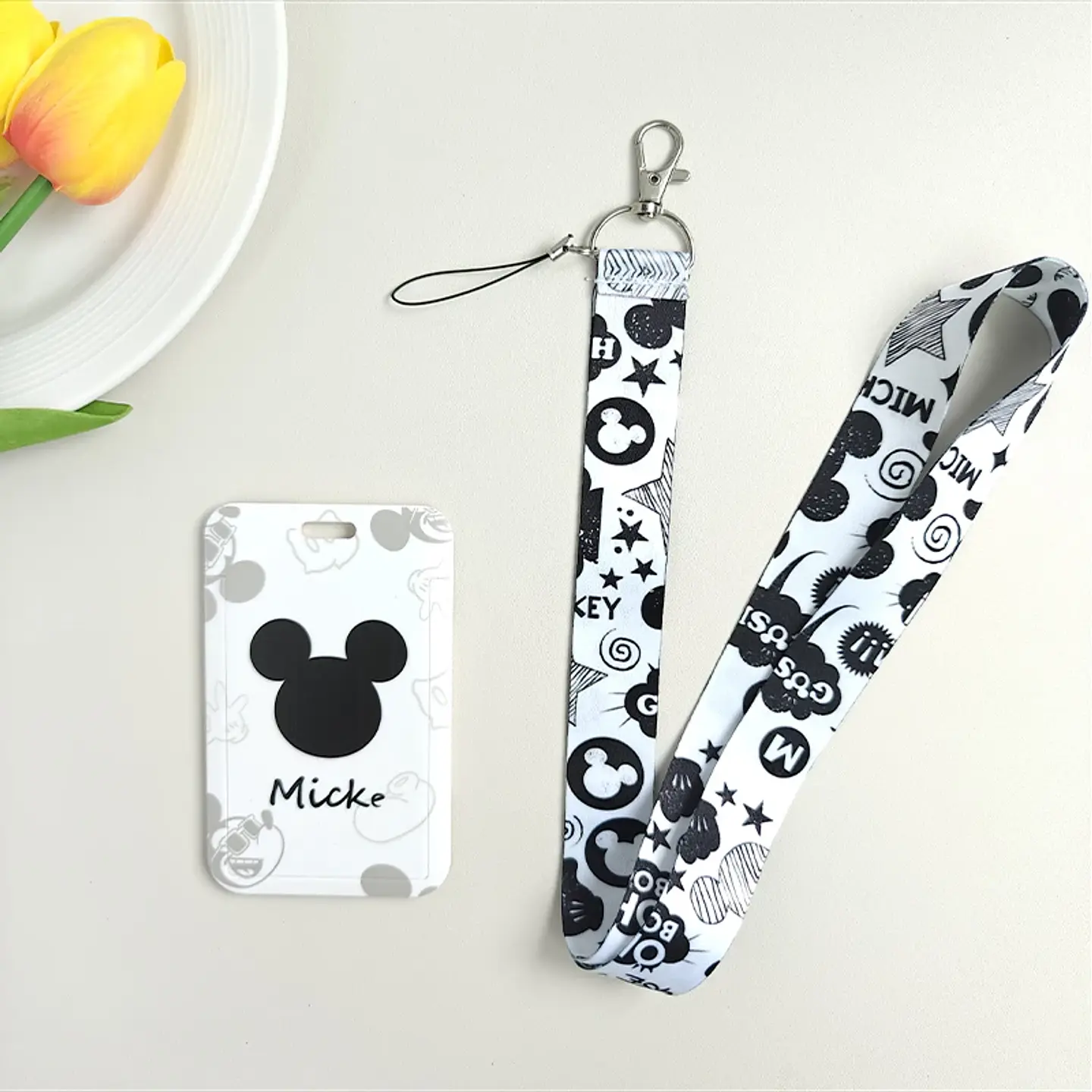 Student Card Holder  Cartoon ID Badge Case 35
