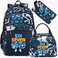 Six Seven Backpack Set  3PCS School Bag - thumbnail 1