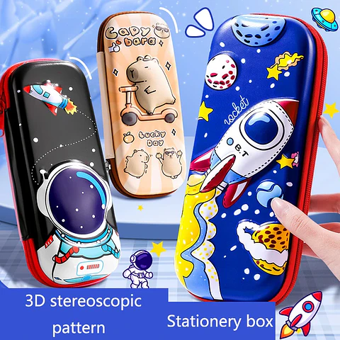 3D Pencil Case – Large Capacity Stationery Box