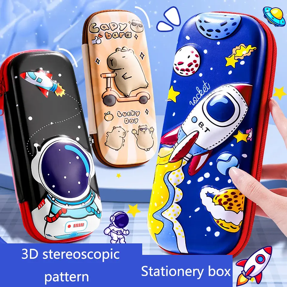 3D Pencil Case – Large Capacity Stationery Box 1
