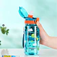 Kids Dinosaur Water Bottle – 600ml Straw Cup - thumbnail 2