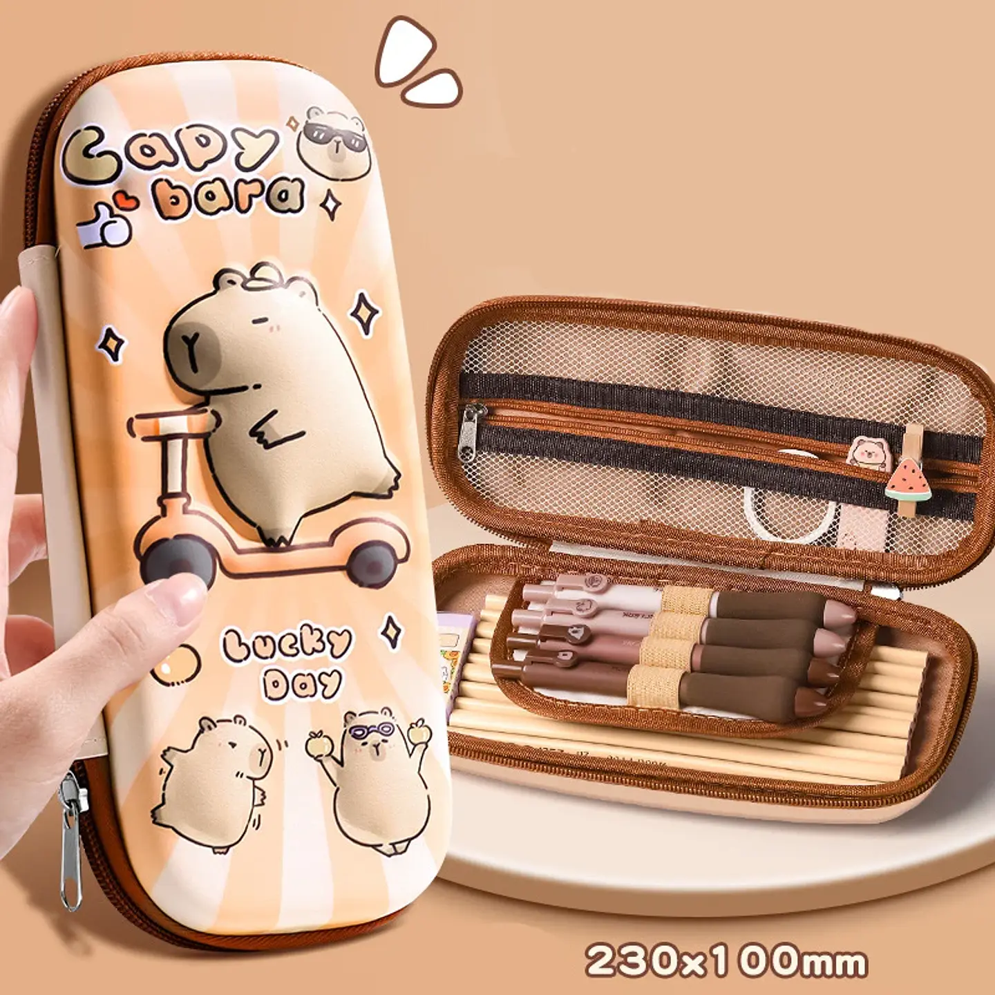 3D Pencil Case – Large Capacity Stationery Box 3
