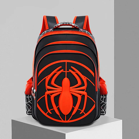 Spider Kids Backpack Set  2PCS Waterproof School Bag