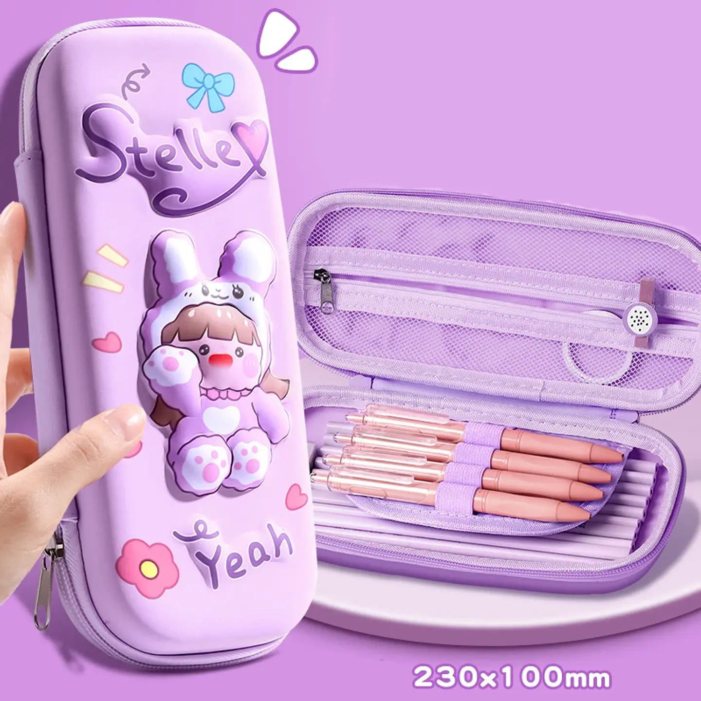 3D Pencil Case – Large Capacity Stationery Box 4