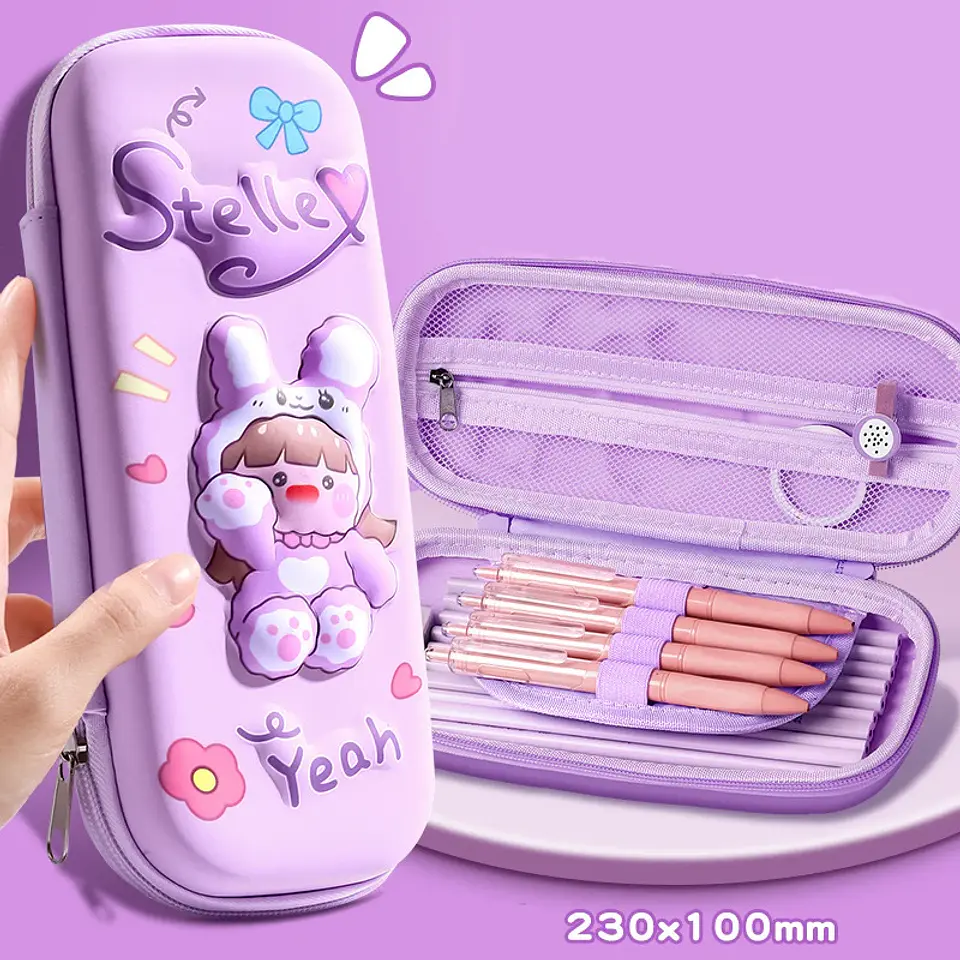 3D Pencil Case – Large Capacity Stationery Box 4