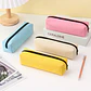 Solid Color Pencil Case  Large Zipper Pencil Pouch - thumbnail 2