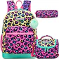 Kids Backpack Set  3PCS School Bag with Lunch Bag - thumbnail 1