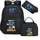 Six Seven Backpack Set  3PCS School Bag - thumbnail 4