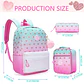 Love Girls Backpack Set 3PCS School Bag with Lunch Bag - thumbnail 2