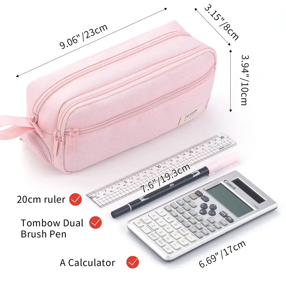 Multi-Compartment Pencil Case – Waterproof Organizer 2