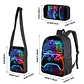 GamePad Backpack Set 3PCS Waterproof School Bag - thumbnail 2