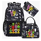 Sprunki Backpack Set  3PCS Waterproof School Bag - thumbnail 2