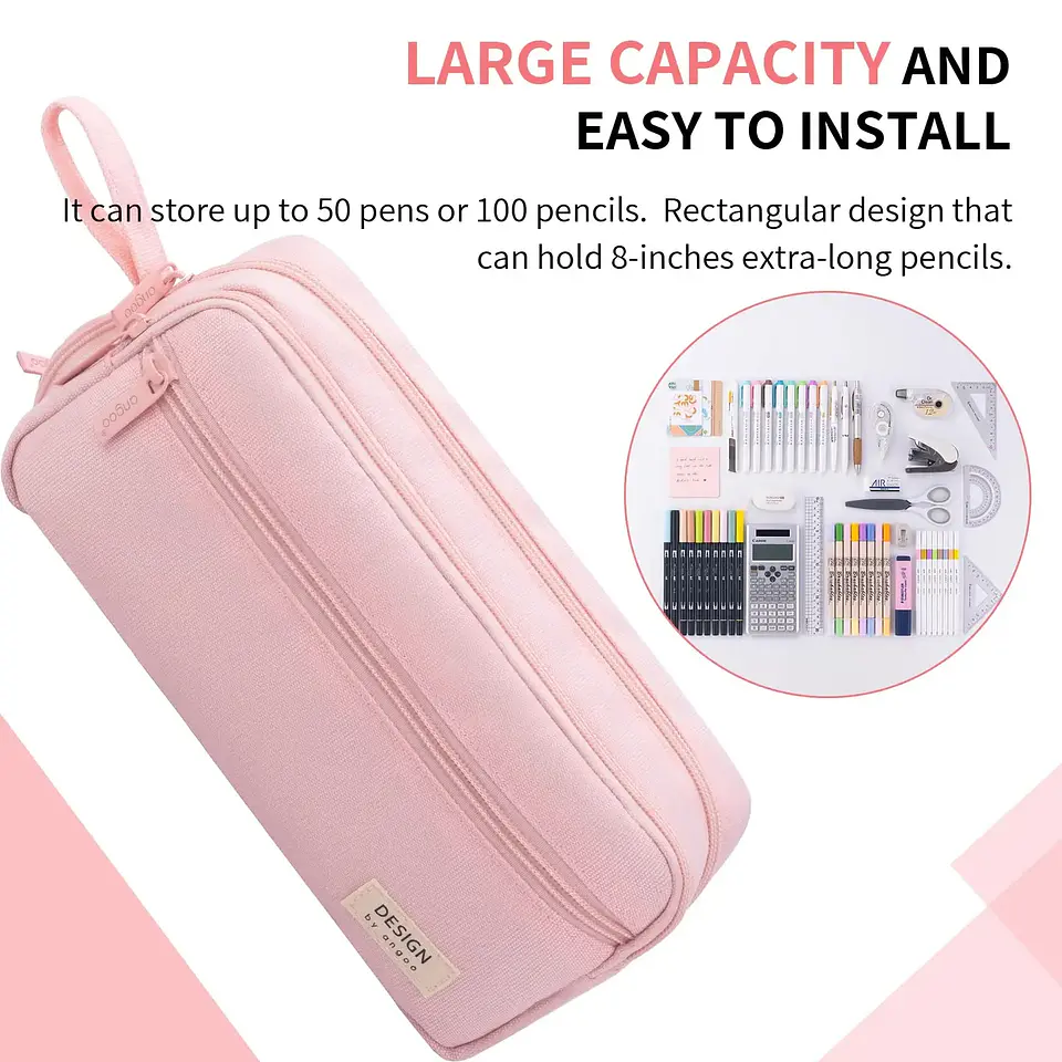 Multi-Compartment Pencil Case – Waterproof Organizer 4
