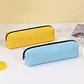 Solid Color Pencil Case  Large Zipper Pencil Pouch - thumbnail 4