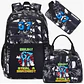 Six Seven Backpack Set  3PCS School Bag - thumbnail 8