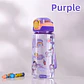 Kids Dinosaur Water Bottle – 600ml Straw Cup - thumbnail 8