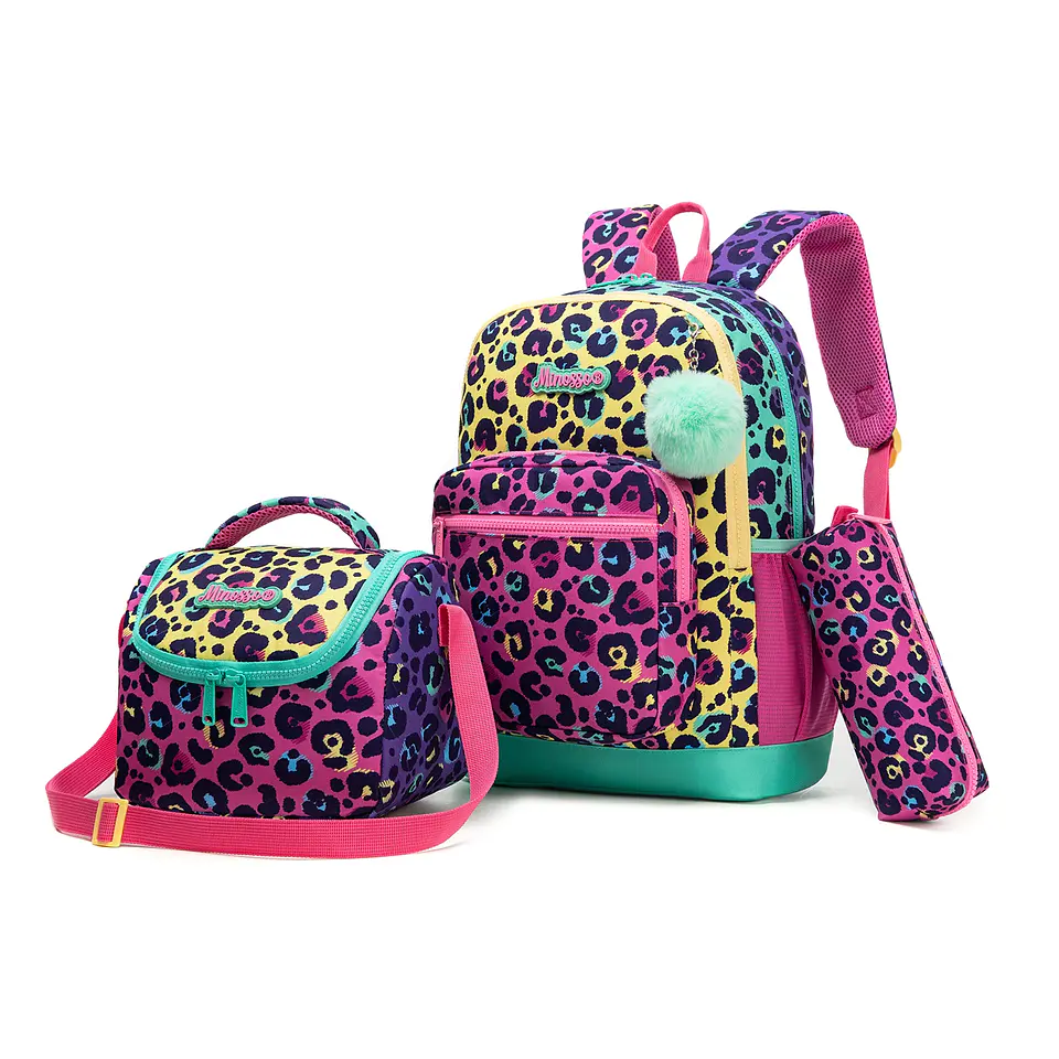 Kids Backpack Set  3PCS School Bag with Lunch Bag 5