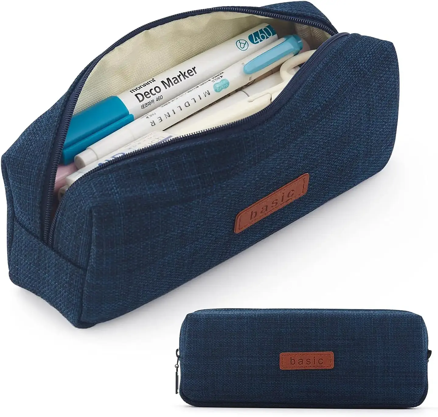 Large Capacity Pencil Case Oxford School Organizer 8