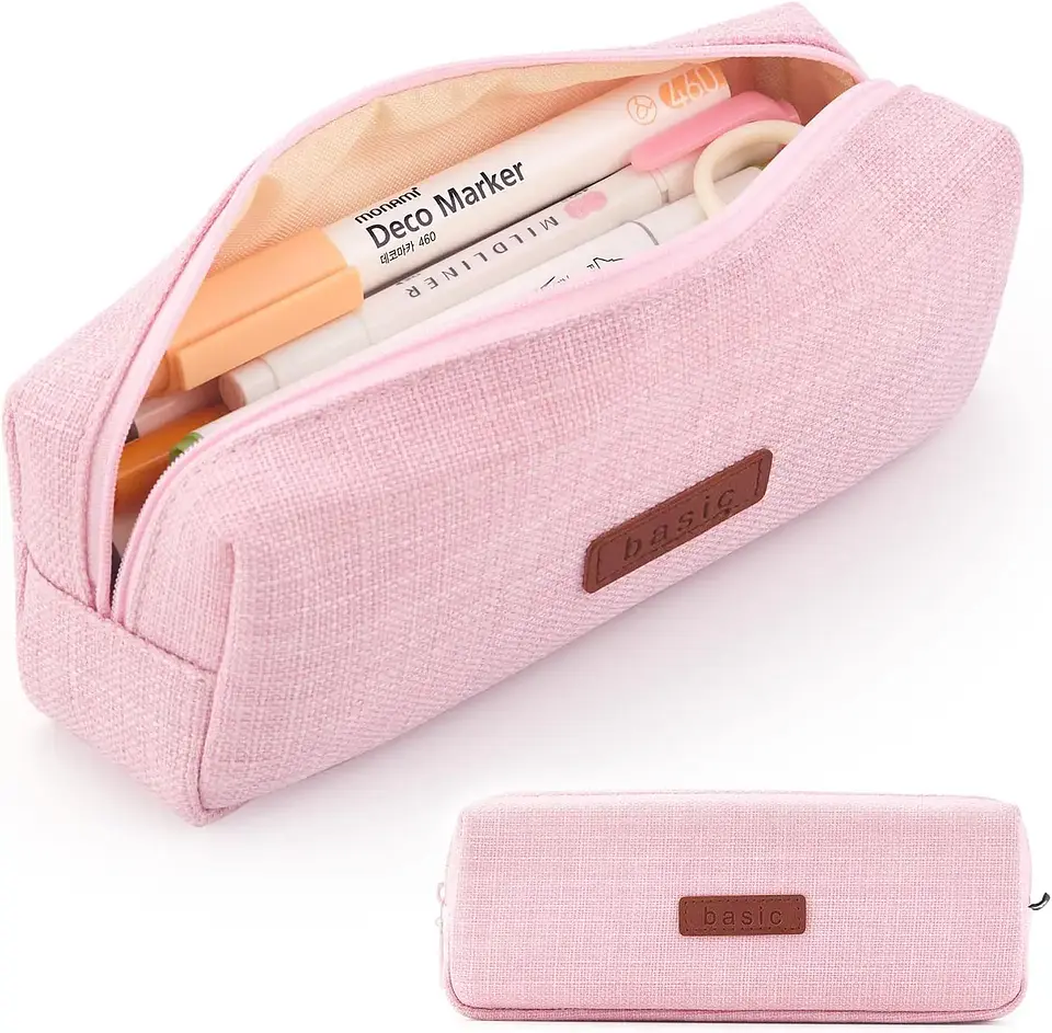 Large Capacity Pencil Case Oxford School Organizer 9