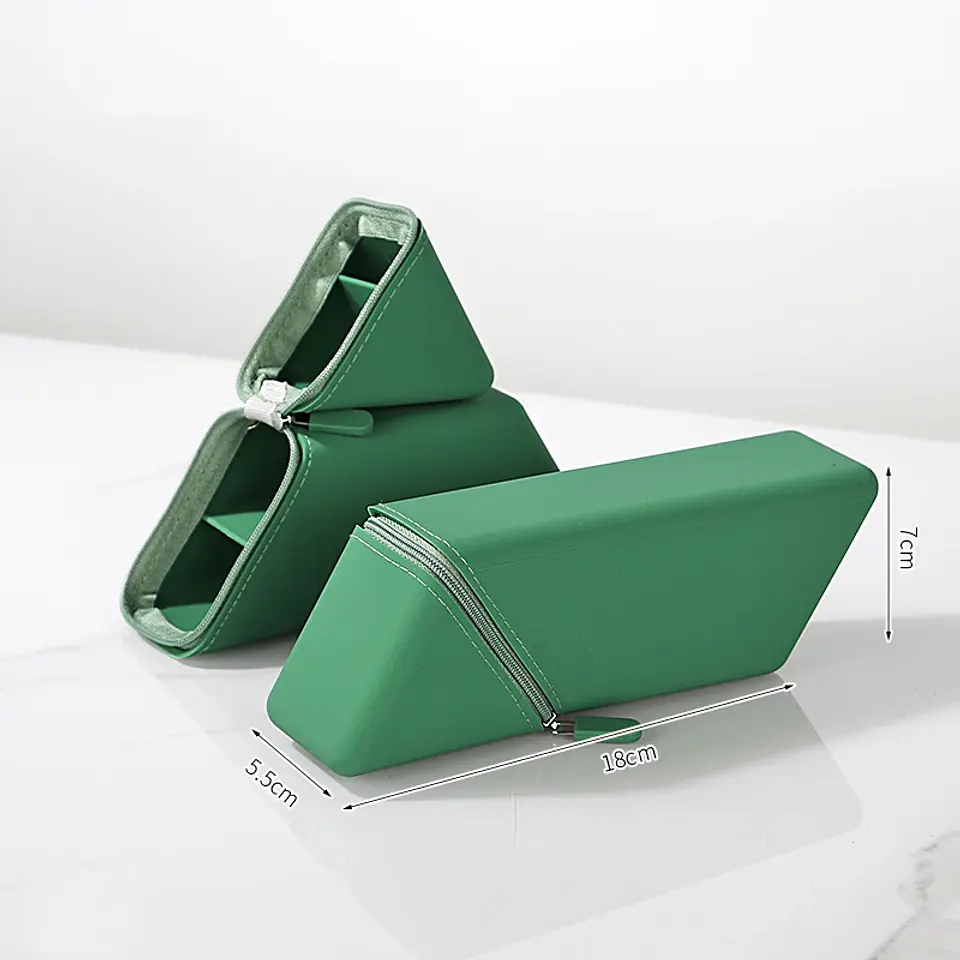 Stand Up Pencil Case  Silicone Desk Organizer 9