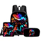 GamePad Backpack Set 3PCS Waterproof School Bag - thumbnail 7