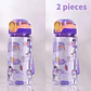 Kids Dinosaur Water Bottle – 600ml Straw Cup - thumbnail 12