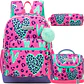 Kids Backpack Set  3PCS School Bag with Lunch Bag - thumbnail 7
