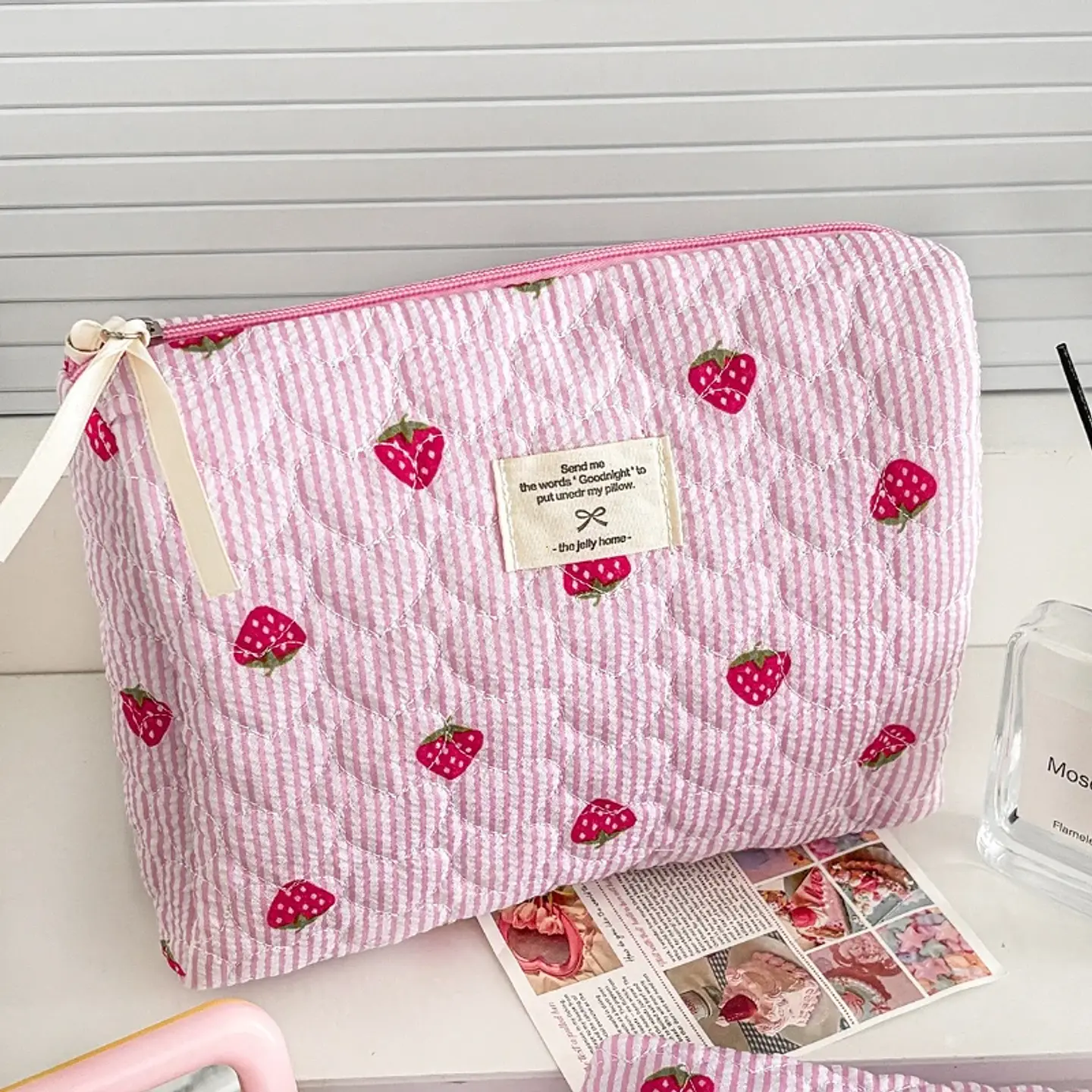 Strawberry Girls Backpack  Japanese School Bag 7
