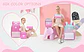 Love Girls Backpack Set 3PCS School Bag with Lunch Bag - thumbnail 12