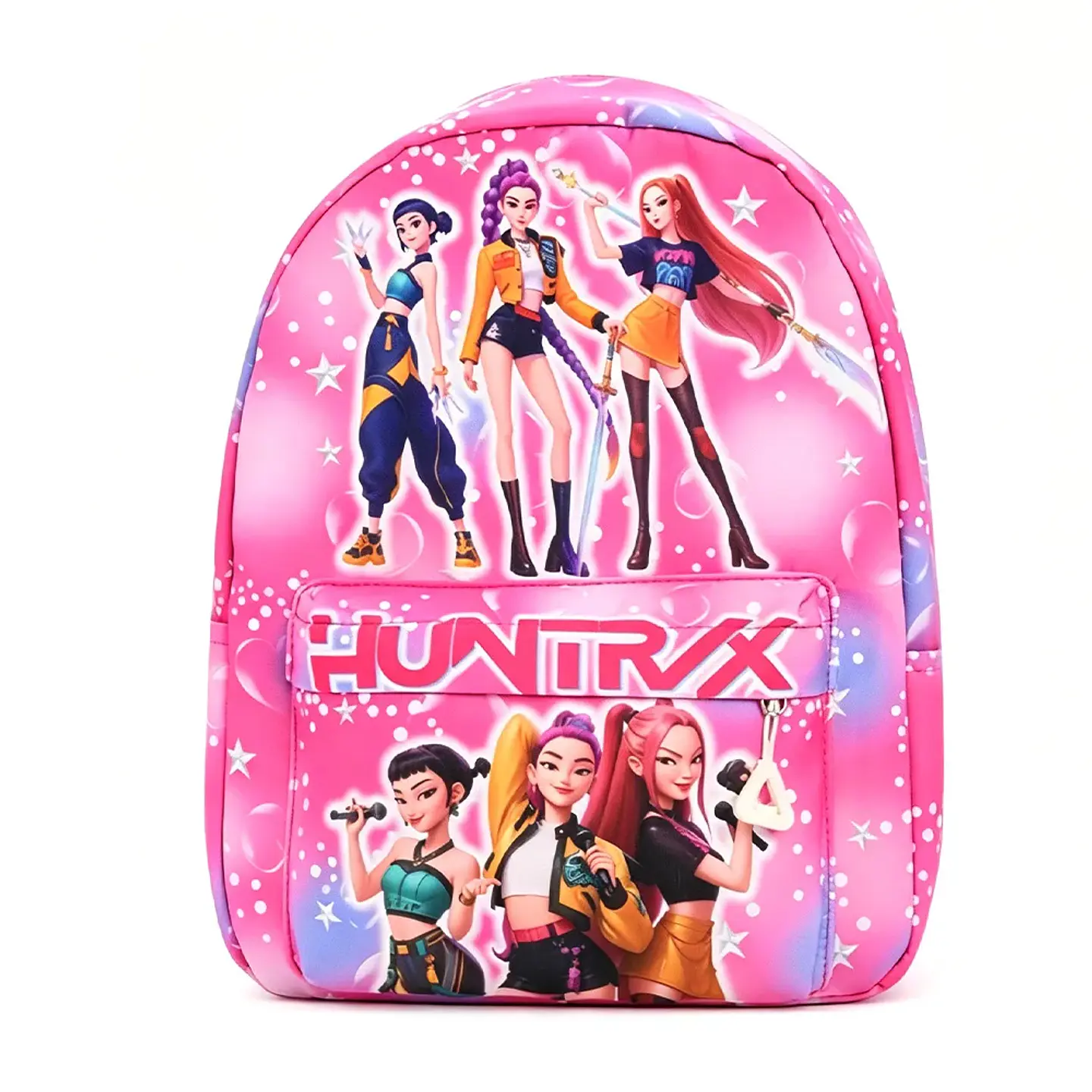 HUNTR/X Kids Backpack  Kindergarten School Bag 11