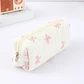 Floral Pencil Case – Bowknot School Storage Bag - thumbnail 12