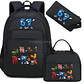 Six Seven Backpack Set  3PCS School Bag - thumbnail 12