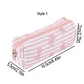 Floral Pencil Case – Bowknot School Storage Bag - thumbnail 14