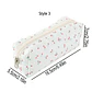 Floral Pencil Case – Bowknot School Storage Bag - thumbnail 16