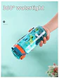 Kids Dinosaur Water Bottle – 600ml Straw Cup - thumbnail 19